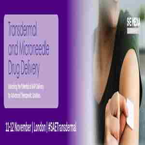 Transdermal and Microneedle Drug Delivery in London on 11 November 2024