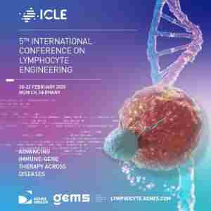 5th International Conference on Lymphocyte Engineering (ICLE 2025) in Munchen on 20 Feb