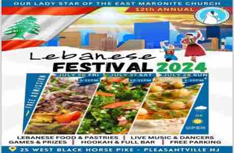 Our Lady Star of the East Maronite Church Presents: Our 12th Annual Lebanese Festival in New Jersey on 26 Jul