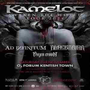 KAMELOT at O2 Forum Kentish Town - London in London on 2 Nov