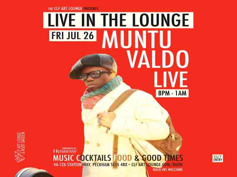 Muntu Valdo Live In The Lounge in London on 26 Jul