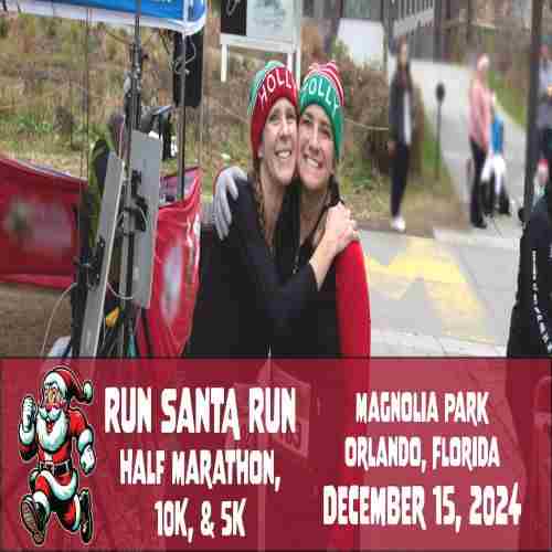 Run Santa Run Atlanta Half Marathon, 10K, and 5K Run/Walk at Magnolia Park in Apopka on 15 Dec