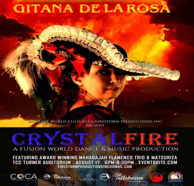 Crystalfire Pirates Passions and Pandemonium - Fusion World Dance and Music Live in Tallahassee on 17 Aug