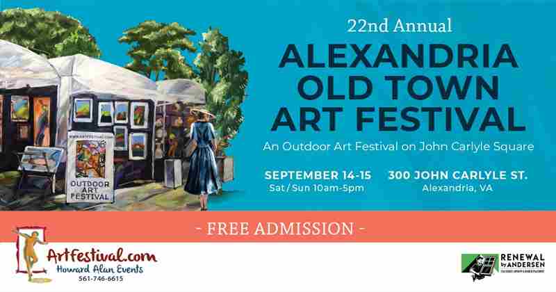 22nd Annual Alexandria Old Town Art Festival in Alexandria on 14 Sep