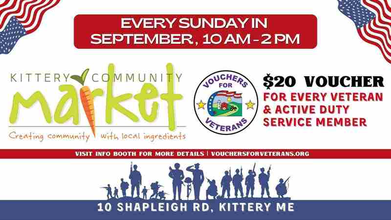 Kittery Community Market | Sunday, September 15 | 10-2 PM in Kittery on 15 Sep