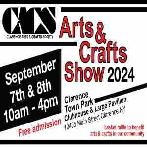 Clarence Arts and Crafts Society Fall show! Sept 7th and 8th, 10am-4pm at the Clarence Town Park in Clarence on 7 Sep