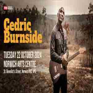 Cedric Burnside at Norwich Arts Centre - PRB Presents in Norwich on 22 Oct