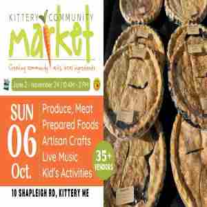 Kittery Community Market | Sunday, Oct 6 | 10-2 PM in Kittery on 6 Oct