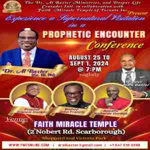 EPIC PROPHETIC ENCOUNTER AND SOUL WINNING CRUSADE in Toronto on 25 Aug