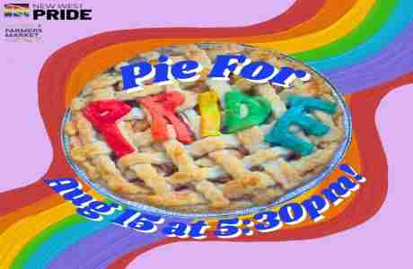 Pie For Pride in New Westminster on 15 Aug