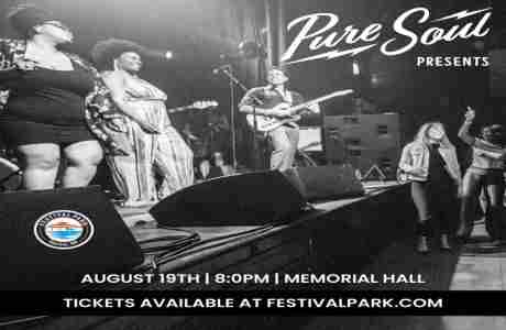 Festival Park presents Pure Soul at Memorial Hall in Racine on 16 Aug