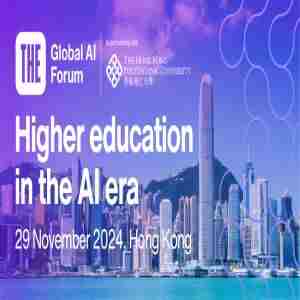 THE Global AI Forum 2024 | Hong Kong | 29 November in Tsim Sha Tsui on 29 Nov