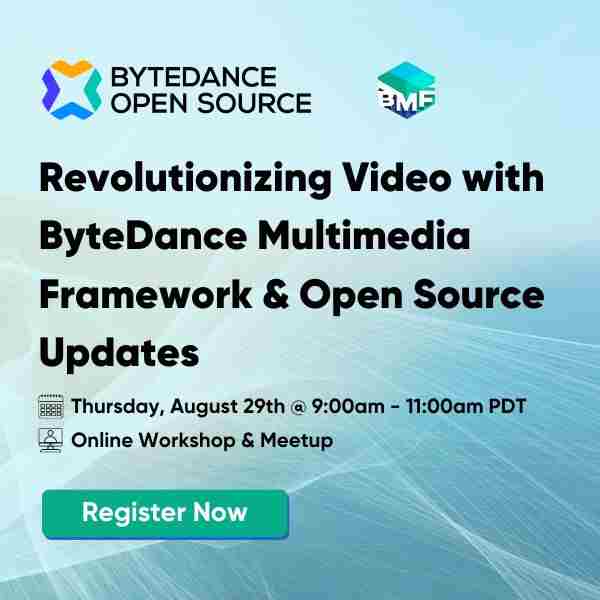 Revolutionizing Video with ByteDance Multimedia Framework and Open Source Updates in Coffeyville on 29 Aug