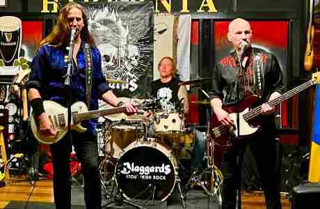 Irish Rock band, BLAGGARDS, plays Hibernia Friday, Aug 9. Gene Reid Band will open 7 PM. Cover $10 in Little Rock on 9 Aug