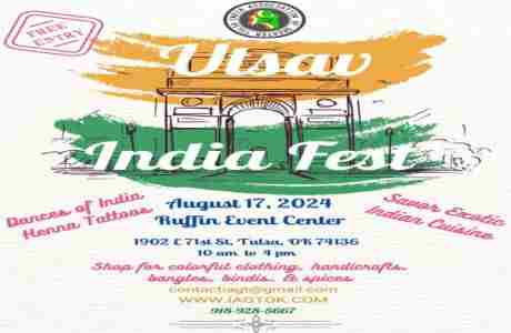 Utsav - India Fest in Tulsa on 17 Aug