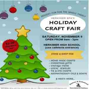 Herkimer BPA HOLIDAY Arts and Craft Fair in Herkimer on 9 Nov