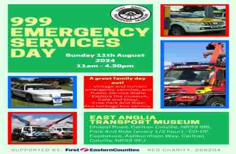 999 Emergency Services Day in Lowestoft on 11 Aug