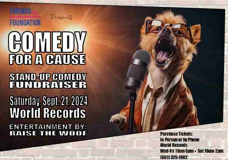 COMEDY FOR A CAUSE in Bakersfield on 21 Sep