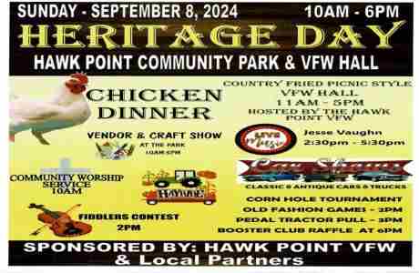 Hawk Point Heritage Days in Hawk Point on 8 Sep