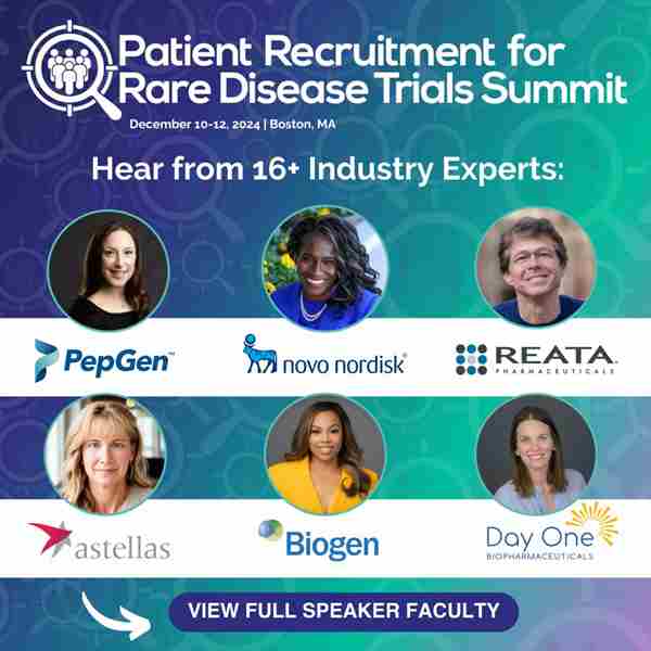 Patient Recruitment for Rare Disease Trials Summit 2024 in Boston on 10 Dec