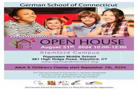 Open House - German School of Connecticut, Stamford Campus in Stamford on 31 Aug