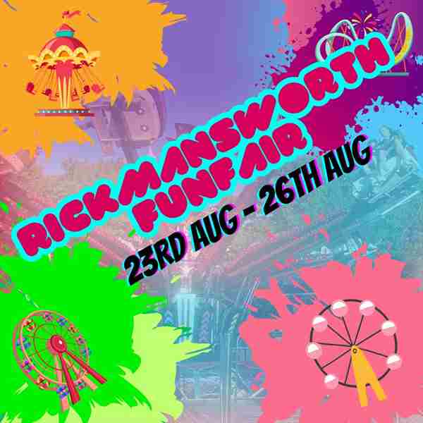 CROXLEY AND RICKMANSWORTH FUNFAIR | BANK HOLIDAY FUNFAIR | CROXLEY GREEN | WD3 3HX in England on 23 Aug