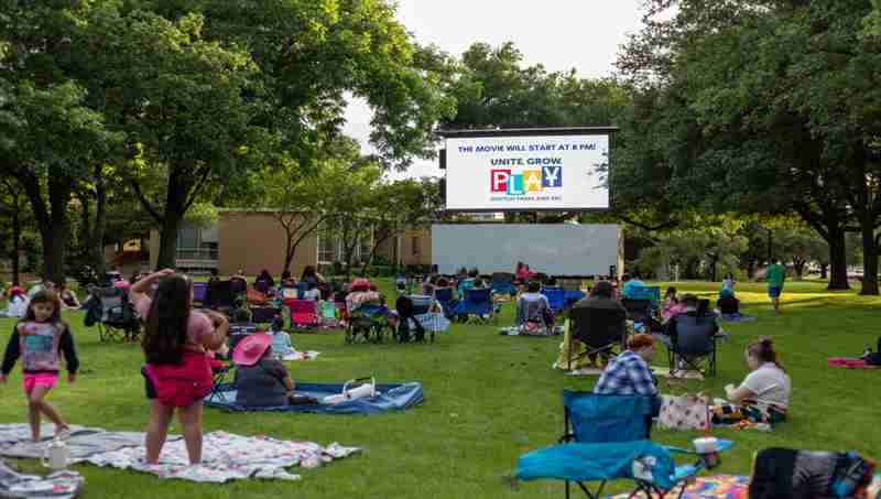 Movie in the Park: Hocus Pocus and Hocus Pocus 2 (Double Feature PG) in Denton on 18 Oct