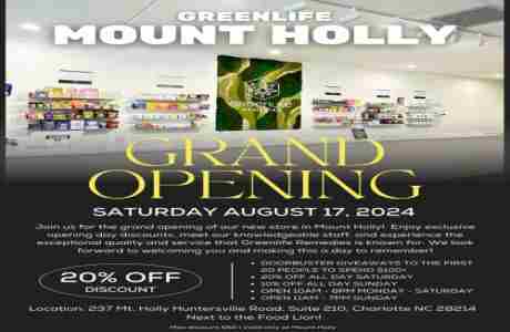 Grand Opening of GreenLife Remedies Mt. Holly in Charlotte on 17 Aug