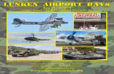 Lunken Airport Days Open House in Cincinnati on 31 Aug