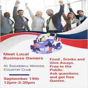 Meet Local Business Owners in Homosassa on 19 Sep