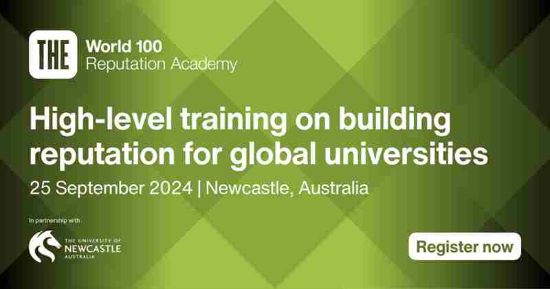 World 100 Reputation Academy ANZ 2024 in Newcastle on 25 Sep