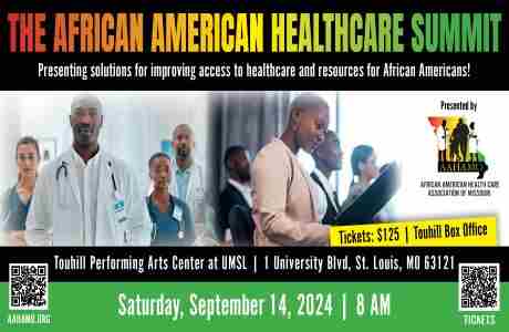 African American Healthcare Summit 2024 in St  Louis on 14 Sep