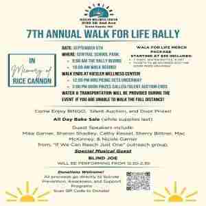 7th Annual Walk For Life Rally in Minnesota on 5 Sep