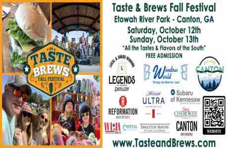 Taste and Brews Fall Festival in Canton on 12 Oct