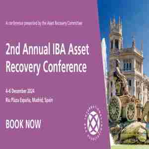 2nd Annual IBA Asset Recovery Conference in Madrid on 4 Dec