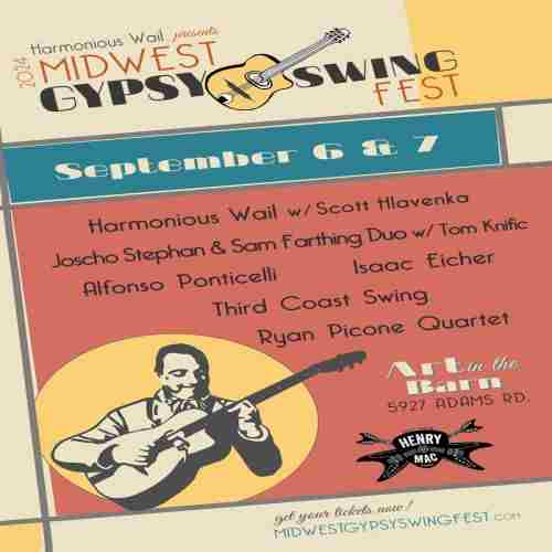 Midwest Gypsy Swing Fest in Fitchburg on 06 September 2024