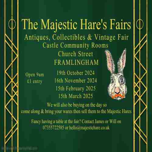 The Majestic Hare's Fairs in Woodbridge on 7 Sep