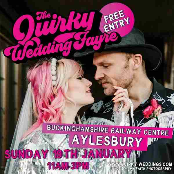 Quirky Wedding Fayre in Aylesbury on 19 Jan