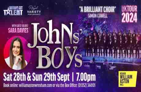 As Seen On Britian's Got Talent - Johns' Boys Male Choir in Wrexham on 28 Sep