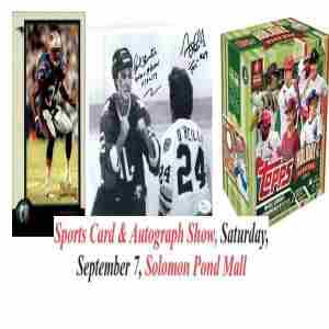 Free Admission Sports Card and Autograph Show in Marlborough on 7 Sep