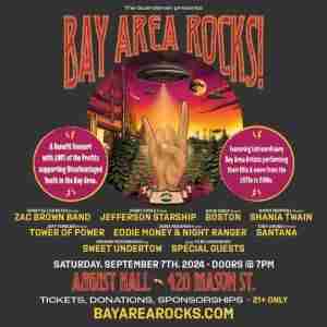 Bay Area Rocks! Benefit Concert in San Francisco on 7 Sep