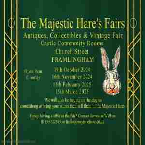 The Majestic Hare's Fairs in Woodbridge on 15 Feb