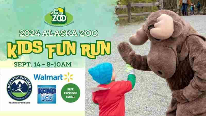 Alaska Zoo Kids Fun Run in Anchorage on 14 Sep