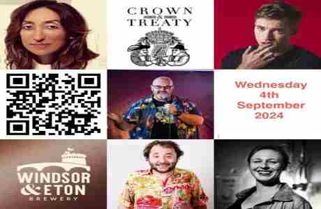 Comedy @ The Crown & Treaty Uxbridge : Shazia Mirza . Russell Hicks ...Ticket Includes a FREE Drink in Uxbridge on 4 Sep