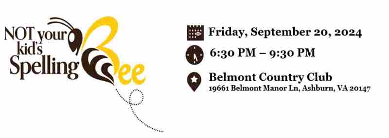 Not Your Kid's Spelling BEE in Ashburn on 20 Sep