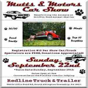 Mutts and Motors Car Show in South Abington Township on 22 September 2024