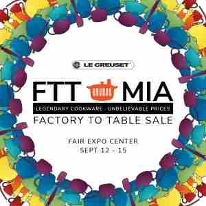 Factory To Table Miami in Miami on 12 Sep