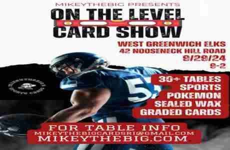 On The Level Card Show in West Greenwich on 29 Sep