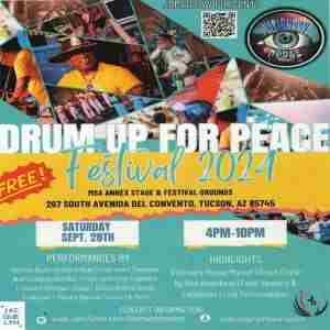 5th Annual Drum Up For Peace Festival in Tucson on 28 Sep