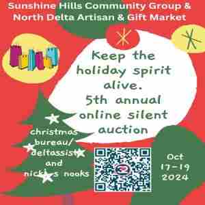 Silent Online Auction- Deltassist Christmas Bureau & Nick’s Nooks in Digital on 17 October 2024